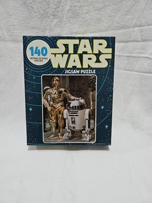 Kenner 1977 Star Wars C3PO R2D2 Vintage Jigsaw Puzzle 140 Pieces