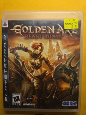 SEGA Golden Axe: Beast Rider (PS3) M - Mature Action/Adventure w/ Manual