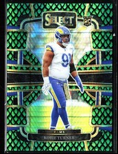 2023 Panini Select - Kobie Turner LAR - Dragon Scale Prizm RC - #/70