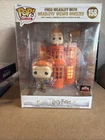 Funko Pop! Harry Potter - Fred Weasley with Weasleys' Wizard Wheezes Target #158