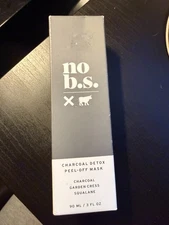 No Bs Charcoal Detox Peel-Off Mask 3 Fl oz EA-Garden Cress Squaline
