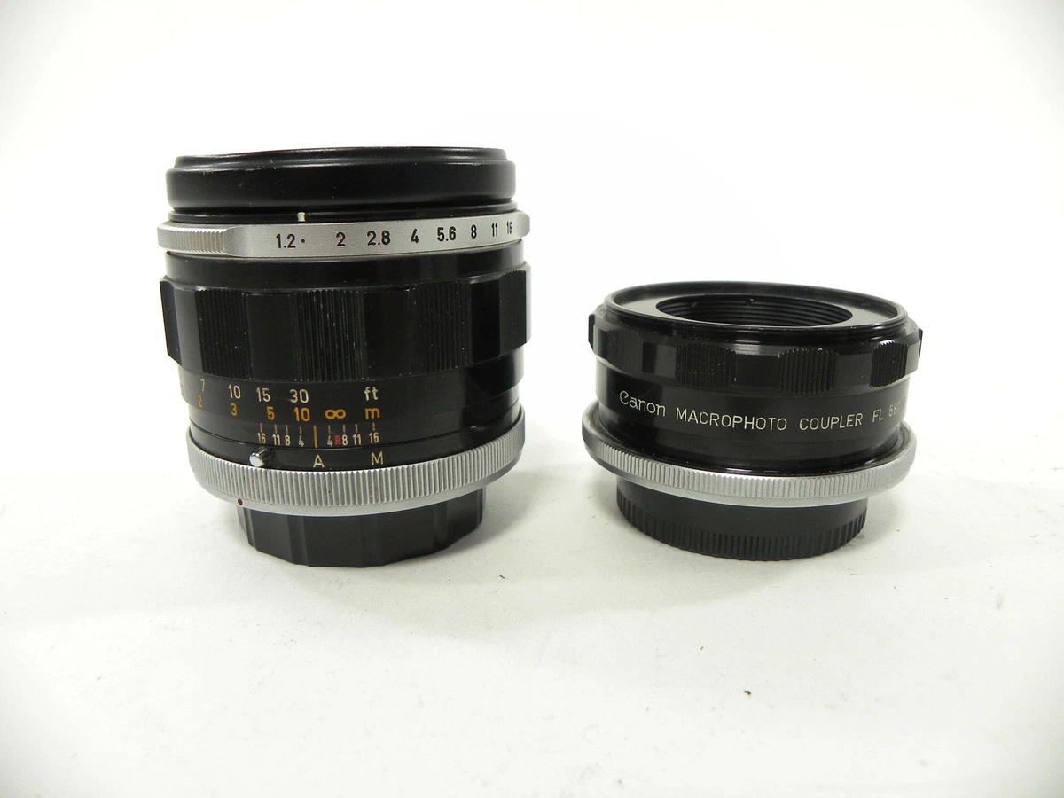 Canon FL f/1.2 Camera Lenses 55mm Focal for sale | eBay