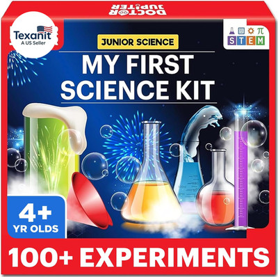 My First Science Kit for Kids Ages 4-5-6-7-8 | Birthday Gift Ideas for 4+ Year O