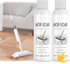 Mop Soap Brazilian Waves 2PCS Luxury Highly Scented Floor Cleaner for Wood Til