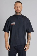 NEU❗️Distorted People Vintage RiskReversed Oversized Shirt Black Gr.L UVP:59,95€