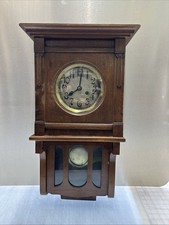 Antique Kienzle Wall Clock Movement and Case. Needs Work. 1925???