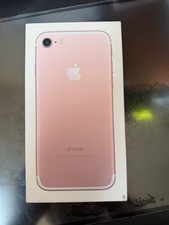 Apple iPhone 7 Rose Gold 256gb Box Only No Phone   Original Retail Packaging   