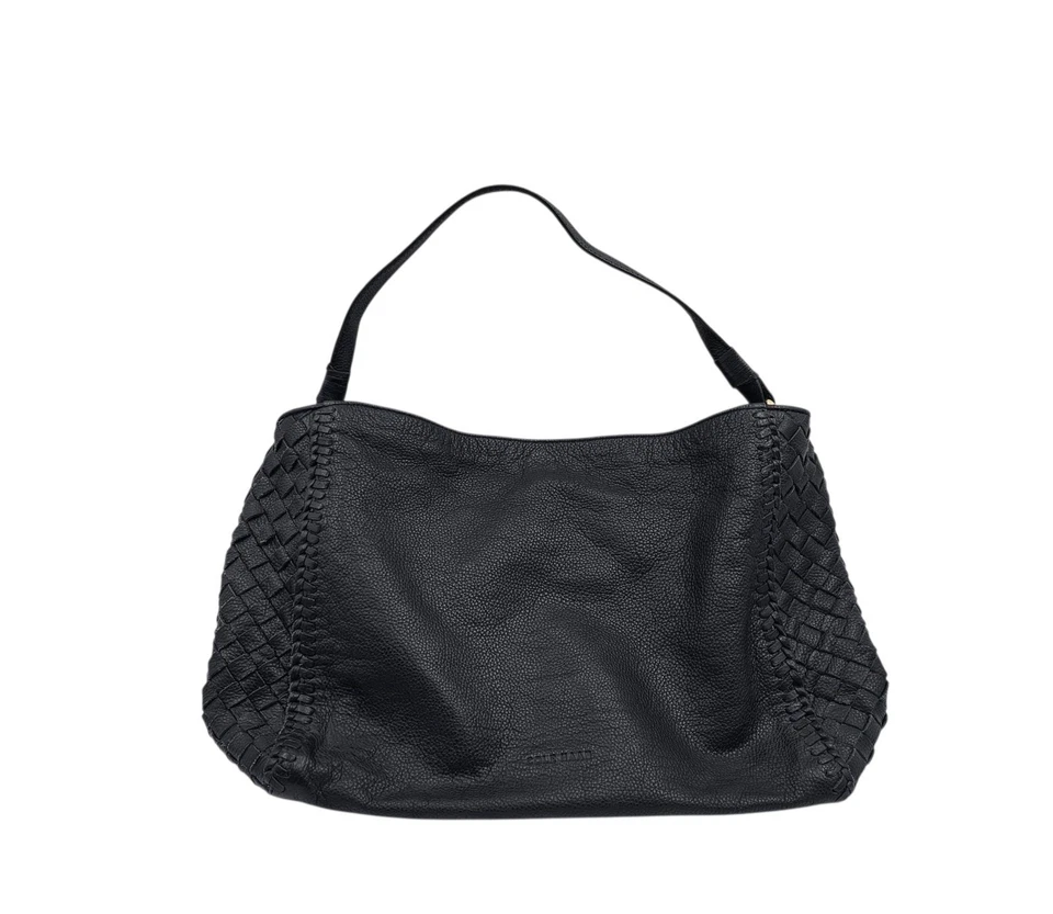 Cole Haan Black Leather Dillon Hobo Bag - Image 2 of 4