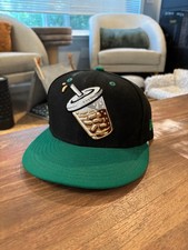 Sombrero de café helado Norfolk Tides MiLB "Café Norfolk" New Era 59Fifty 7 1/8