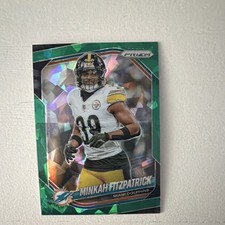 Panini Prizm Green Prizm #132 Minkah Fitzpatrick Dolphins Steelers NFL