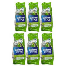 24pz Gillette Blue 3 Sensitive lamette usa e getta rasoio monouso 3 lame