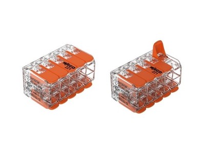 Wago 221-420 Verbindungsklemme   10 x 0,2mm²-4mm² für alle Leiterarten 1-15 Wahl