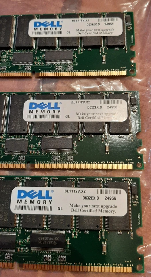 Dell PC1600R-20221-C1 1GB DDR (3 modules) - Image 3 of 3