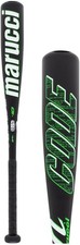 Nuevo bate de béisbol de aluminio MARUCCI Code JBB-10, barril de 2 3/4", 26"/16 oz.
