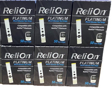 300 ReliOn Platinum Test Strips Exp 5/27 8/27 48 16/Per 100 FR SHIP