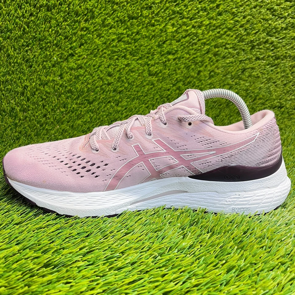 Asics Gel-Kayano 28 Mujer Talla 11 Rosa Blanco Caminar Correr Zapatos Tenis Foto 4 de 4