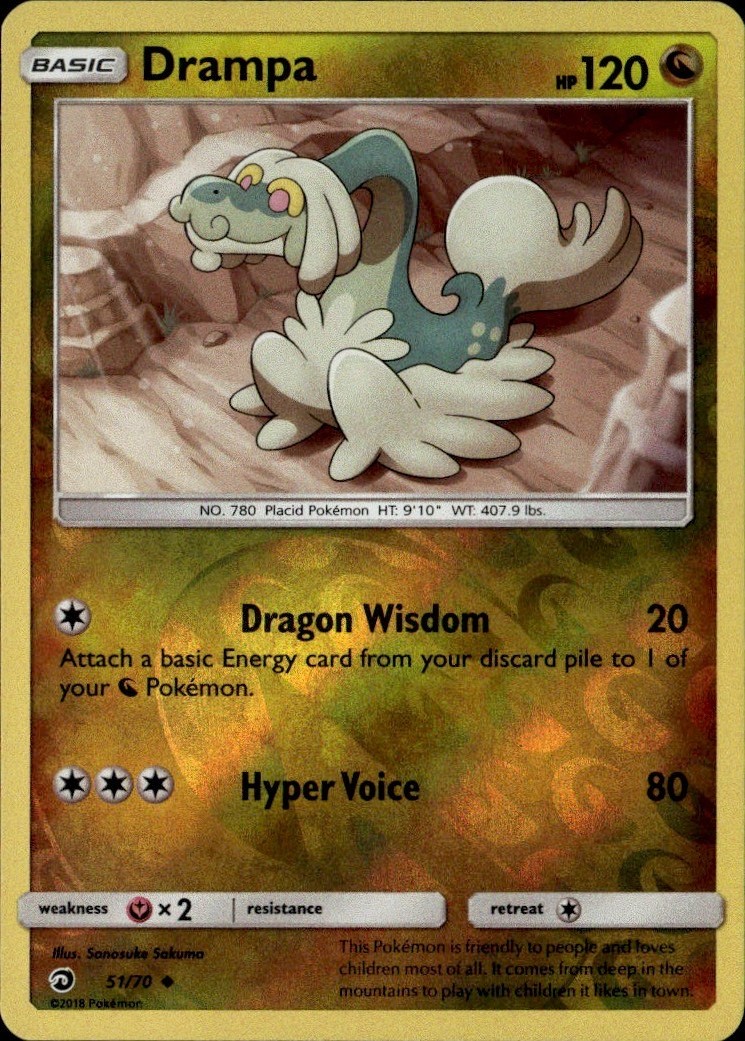 Drampa Uncommon DRM Dragon Majesty 51/70 LP