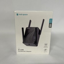 Rock Space-AC2100-Dual Band Wi-Fi Repeater/Extender-RSDO617 NEW/SEALED 