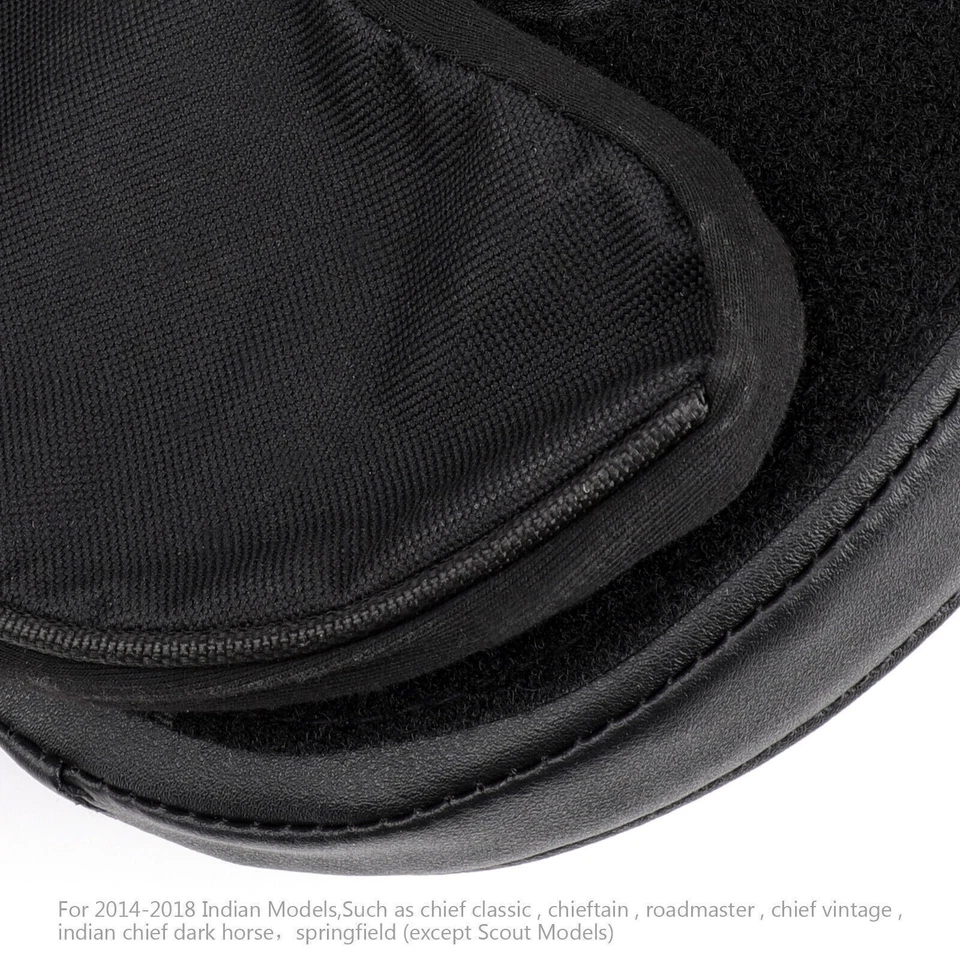 Plug-in Driver Backrest w/ Mounting Kit For Indian Chief 2014-2018 Chrome 2015 Foto 4 de 4