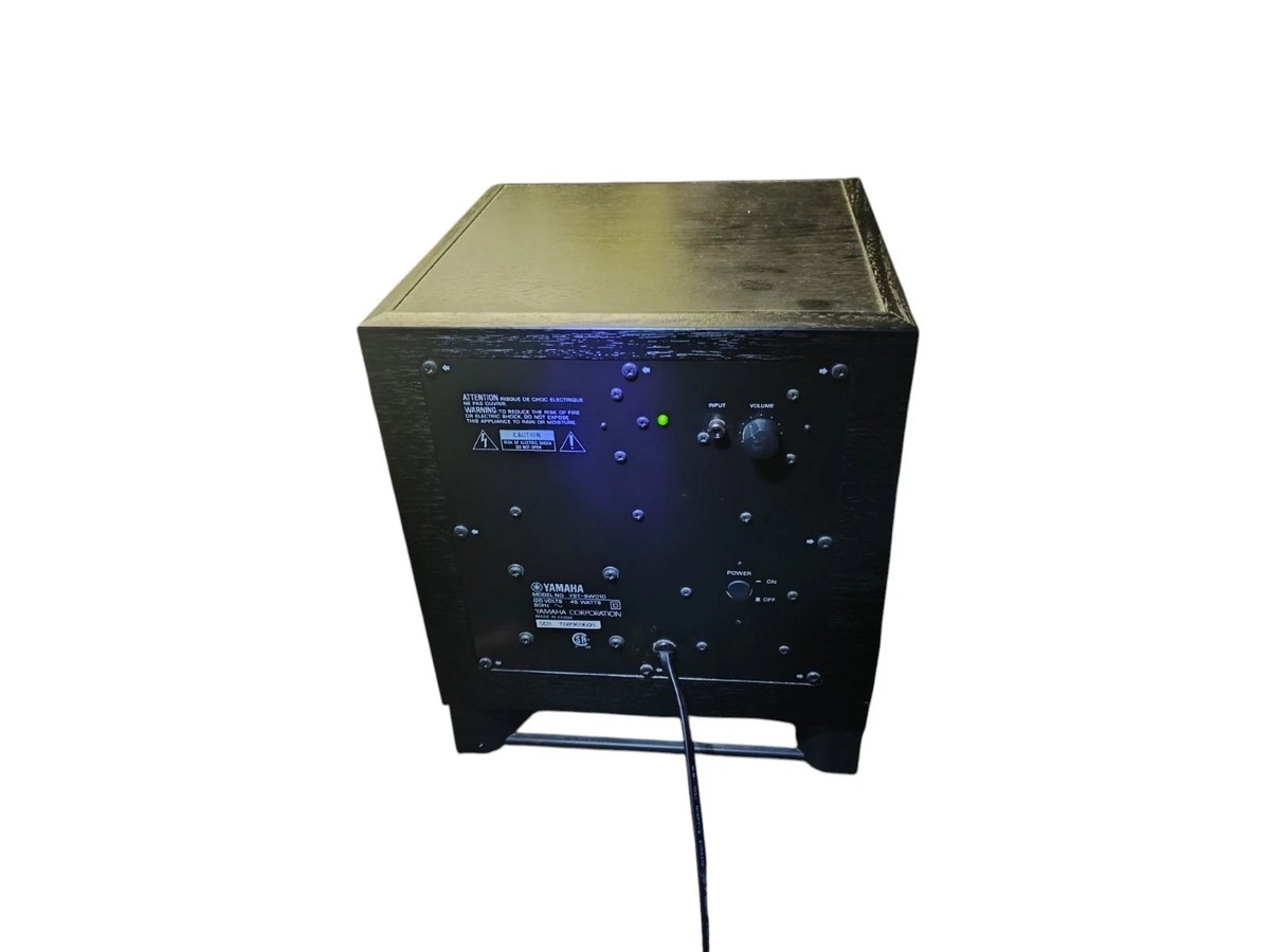 Yamaha YST-SW010 Powered Subwoofer for sale online | eBay