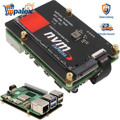 Geekworm X1002 PCIe NVMe SSD Base Raspberry Pi 5