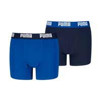 Bokserki Dla Dzieci Puma Everyday Basic 2 Pak Niebieskie, Granatowe 938971 06 12