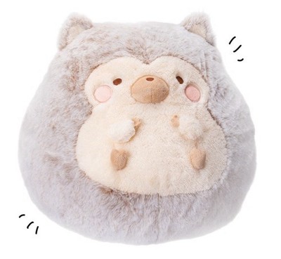 Fluffnest PuffPals Ash the Hedgehog Plush Authentic Soft Plush P003 (10 ) - NEW
