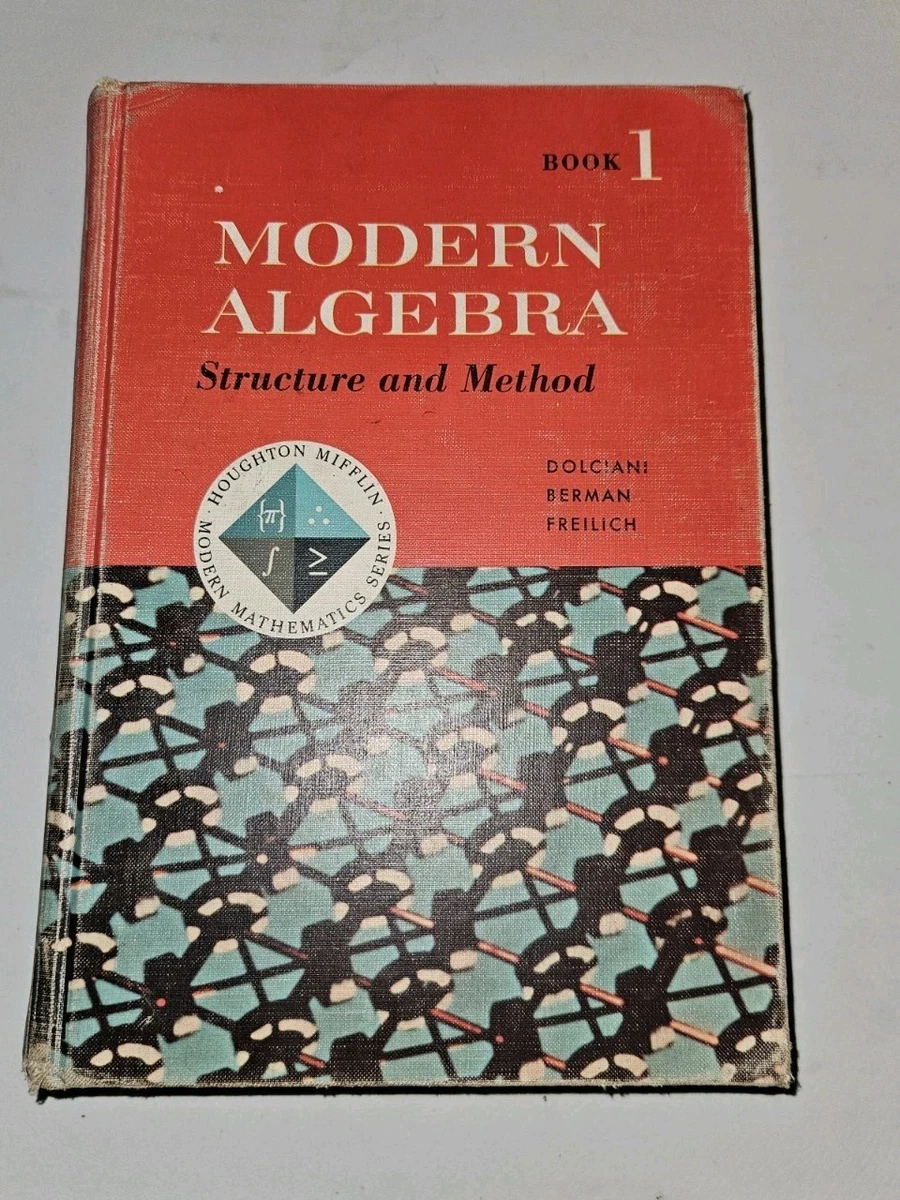 Algebra 1950-1999 Publication Year Textbooks for sale - eBay