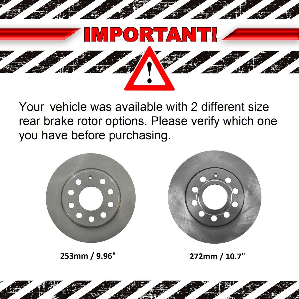 TRQ Front & Rear Posi Ceramic Disc Brake Pad & Rotor Kit for VW Passat New