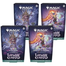 Magic The Gathering: Lorwyn Eclipsed Commander Deck 4x Sealed Case