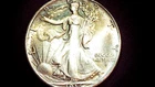 1916 s walking liberty half dollar San Francisco mint BU