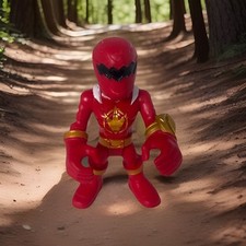 Power Rangers Action Figure PLAYSKOOL HEROES Red Ranger DINO THUNDER