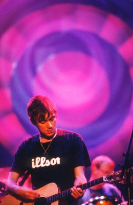 Blur Damon Albarn Dave Rowntree Rock Werchter Festival Werchter 2n Old Photo 4