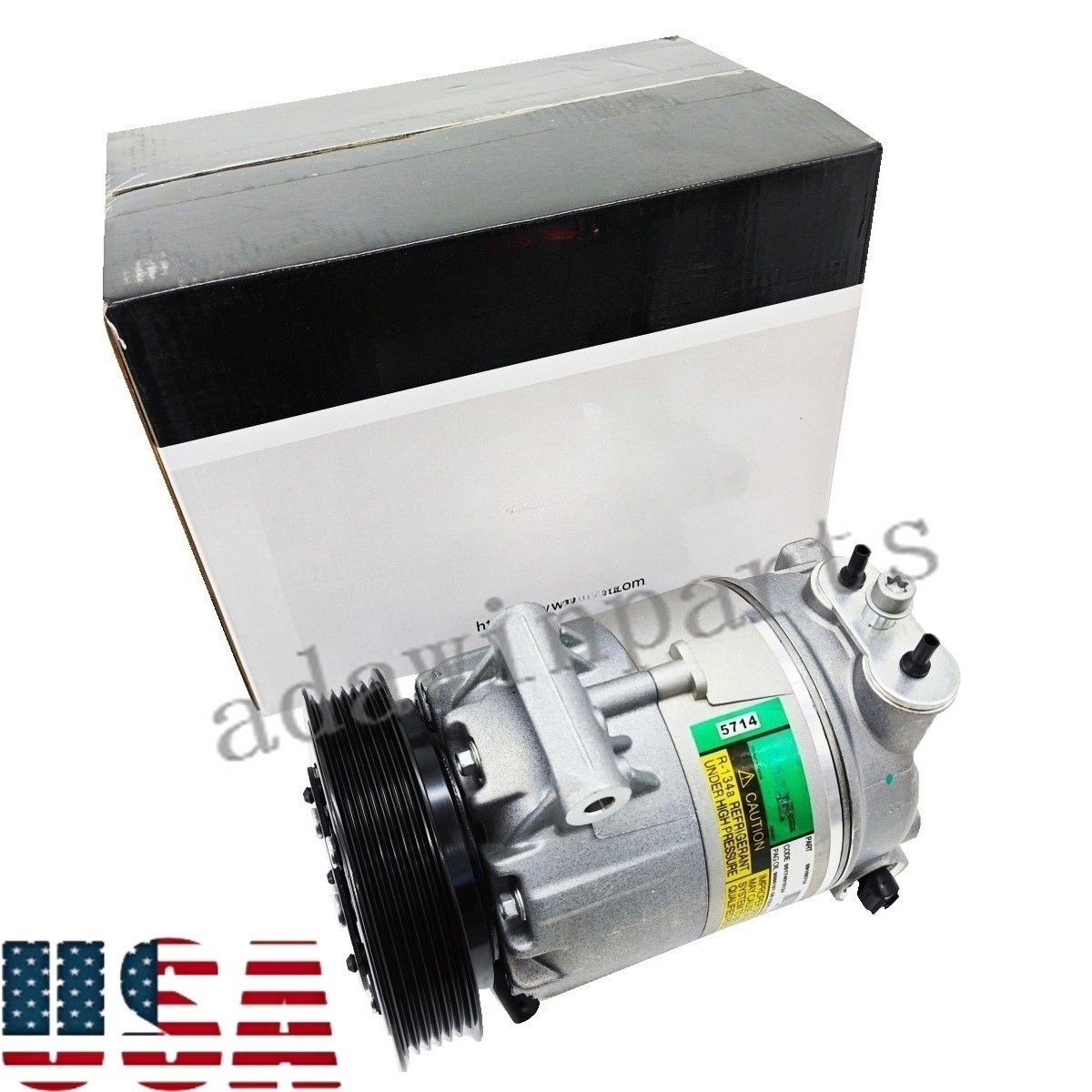 Ferrari 458 Spider Compressor with bracket P/N 267146