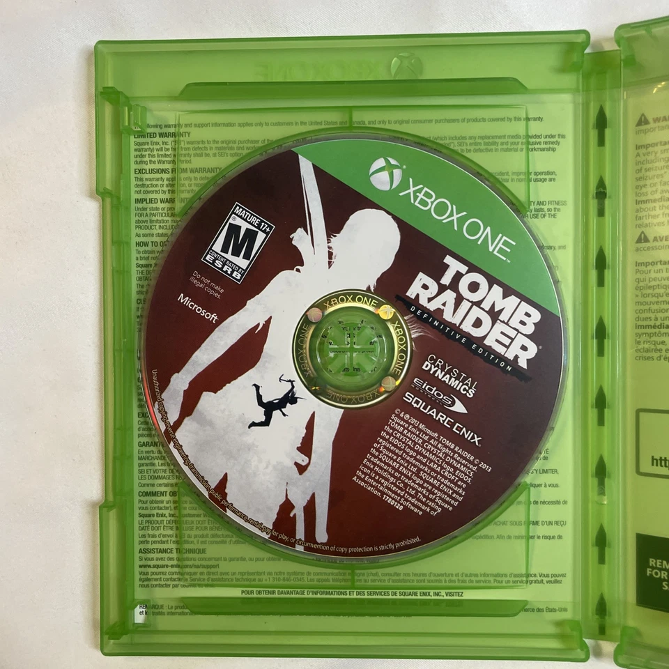 Tomb Raider: Definitive Edition (Microsoft XBOX One) in Case. Tested Works - Image 3 of 4