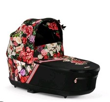 Cybex Priam Lux Carrycot In Spring Blossom Dark NEW BOXED