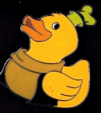 Disney Pluto Ducks Disney Rubber Duckies Mystery Pin