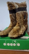 MARMOTTA  vera pelle doposci Diadora vintage