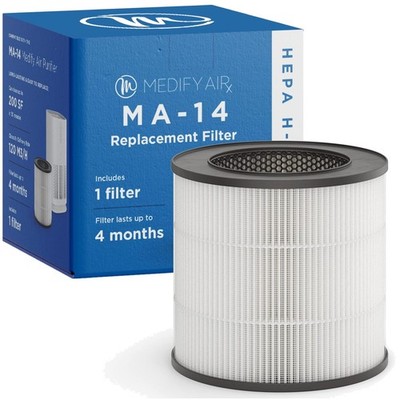 Medify MA-14 Genuine HEPA H13 Replacement Filter - 3 Stage Air Purification