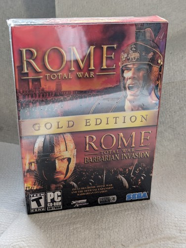 Rome: Total War -- Gold Edition (PC, 2006) SEALED