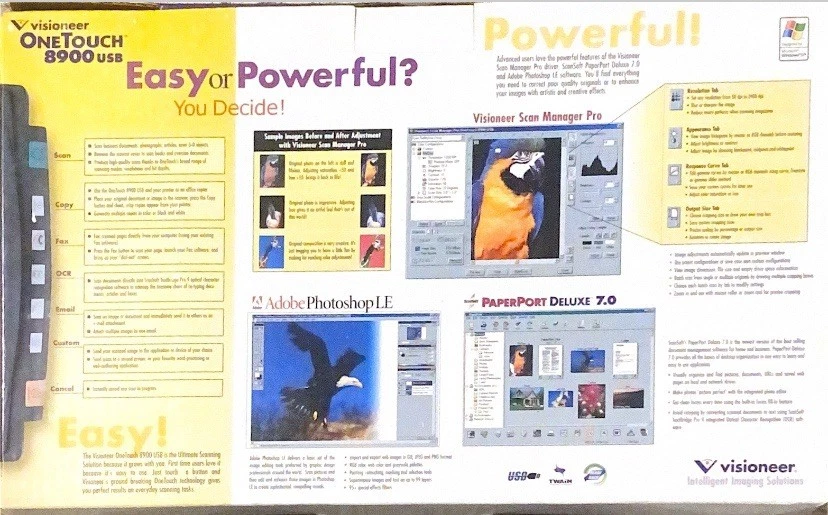 Visioneer OneTouch 8900 Flatbed Scanner - Image 2 of 4