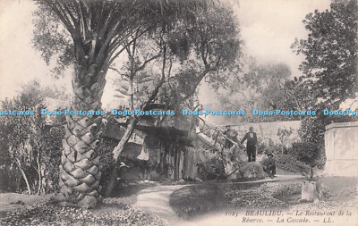 R711216 Beaulieu. Le Restaurant de la Reserve. La Cascade. LL. 1023