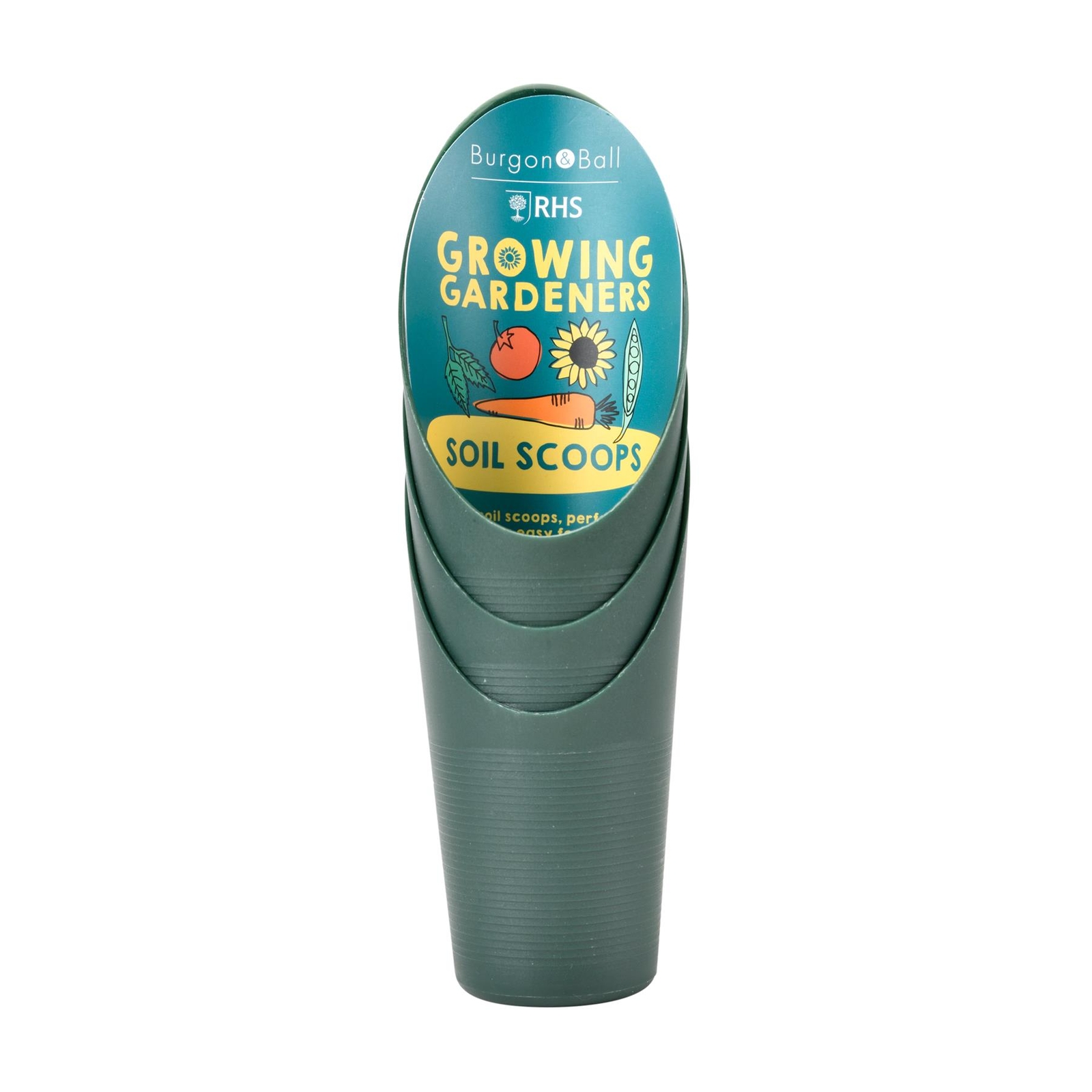 Burgon & Ball RHS Kids Soil Scoop Set - Growing Gardeners Gardening Tools