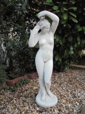 Steinfigur ''Venus'' 118 cm Menschen Steinguss Statue Gartenfigur Gartendekoration