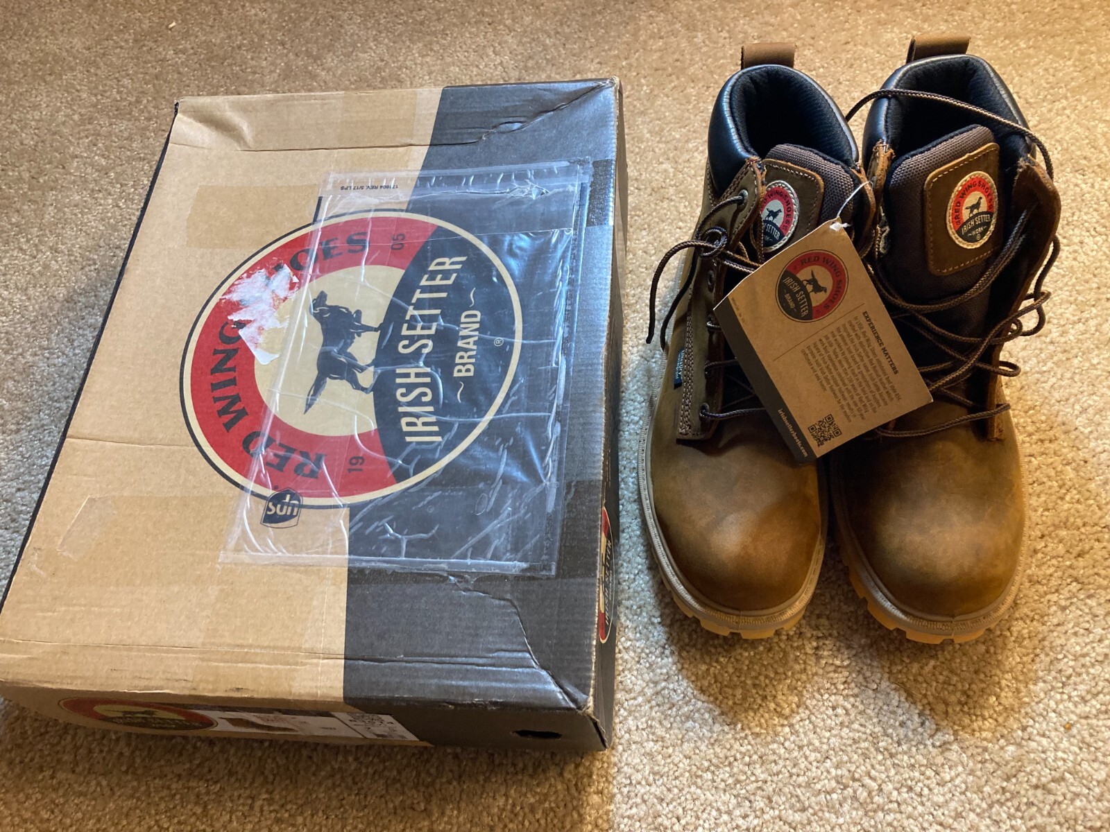 NEW Red Wing Irish Setter Men Size 7D 