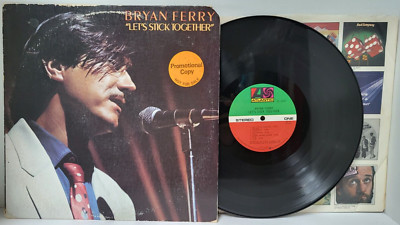 BRYAN FERRY Let's Stick Together 1976 LP PROMO SD 18187 - Play Tested VG+ *R7