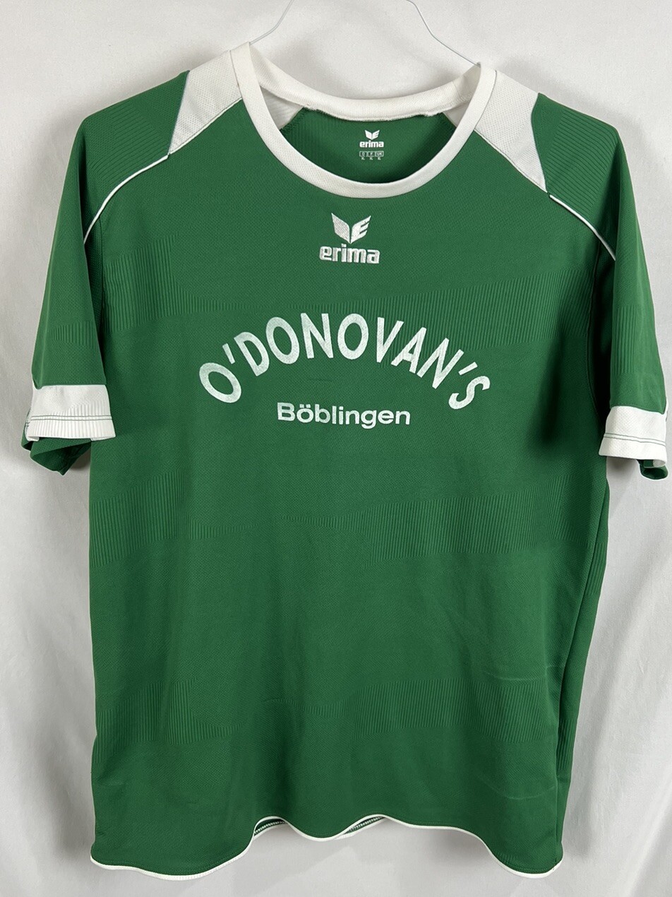 Erima Vintage Soccer Jersey O’DONOVAN’S ‘94 Football Shirt Green Mens XL