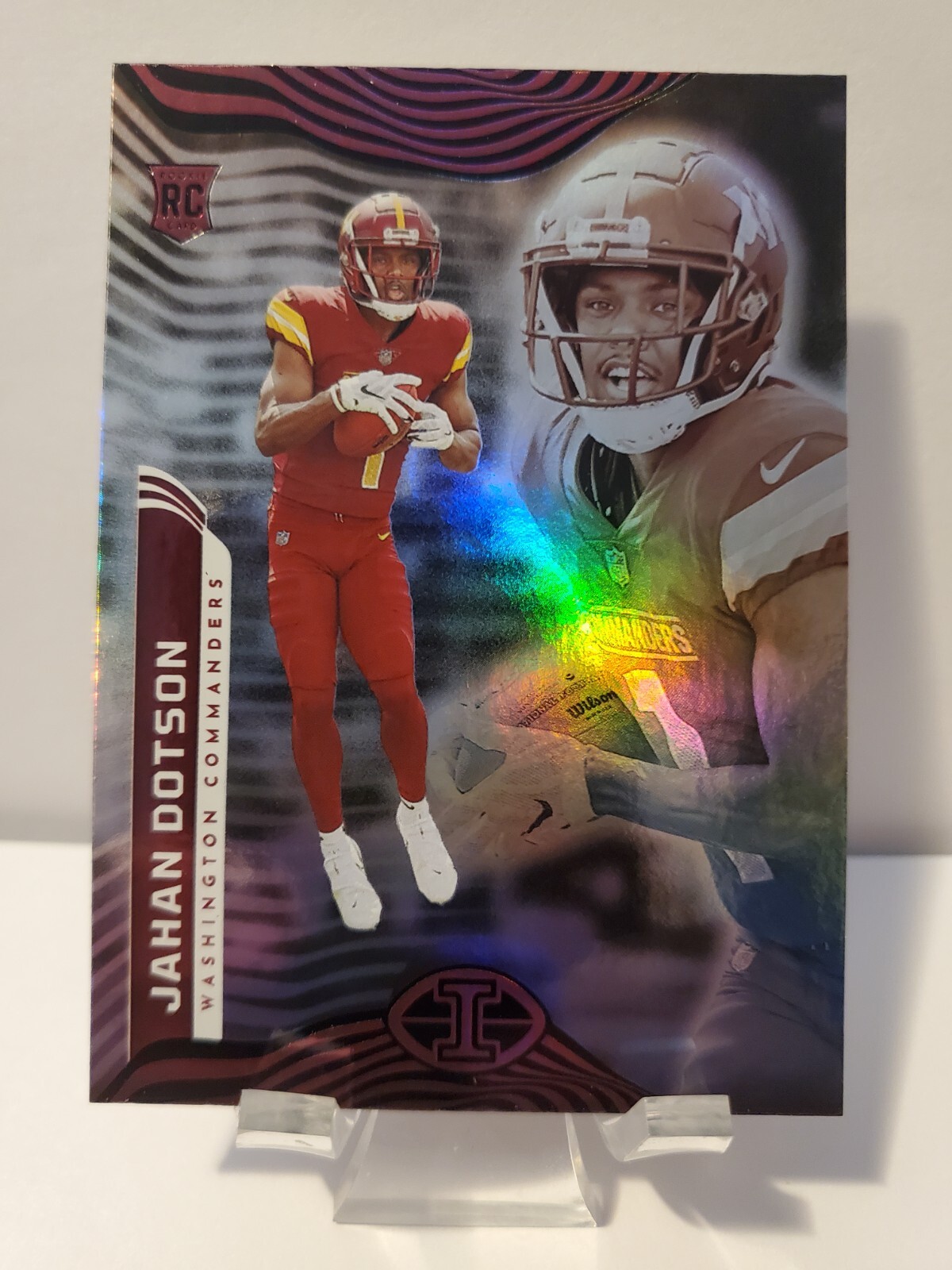 2022 Jahan Dotson Rookie Illusions Football #99