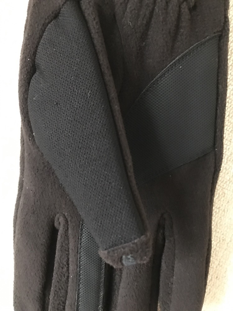 ISOTONER Men's Texting Gloves Smart Touch Medium M Black Stretch Fleece 55 New eBay