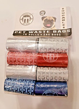 Pet Waste Bags EXTRA HEAVY DUTY 240 count 
